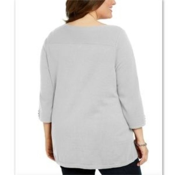 NWT Karen Scott Macy's 2 Piece Fall Bundle Plus 1X - Picture 8 of 10